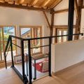 Chalet alpin en lumière douce