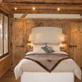 Chambre de chalet sous alcôve ancienne
