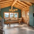 Cuisine alpine à la lumière douce