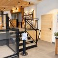 Accueil d'office de tourisme lumineux